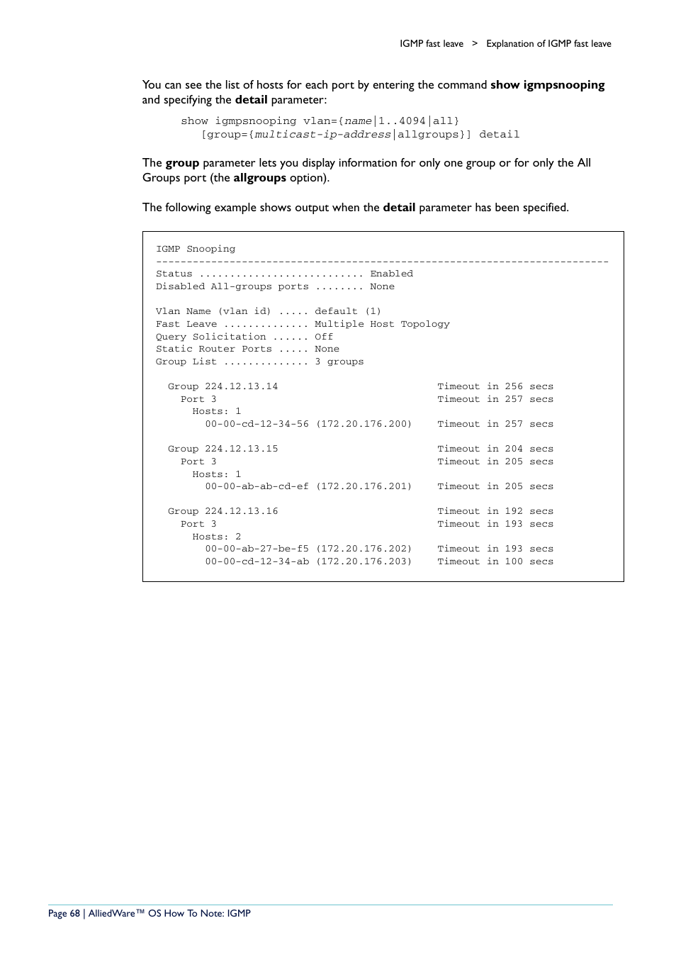 Allied Telesis AR400 User Manual | Page 68 / 110