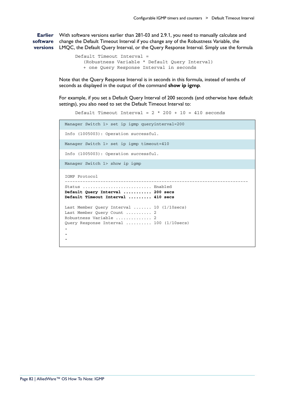 Allied Telesis AR400 User Manual | Page 82 / 110