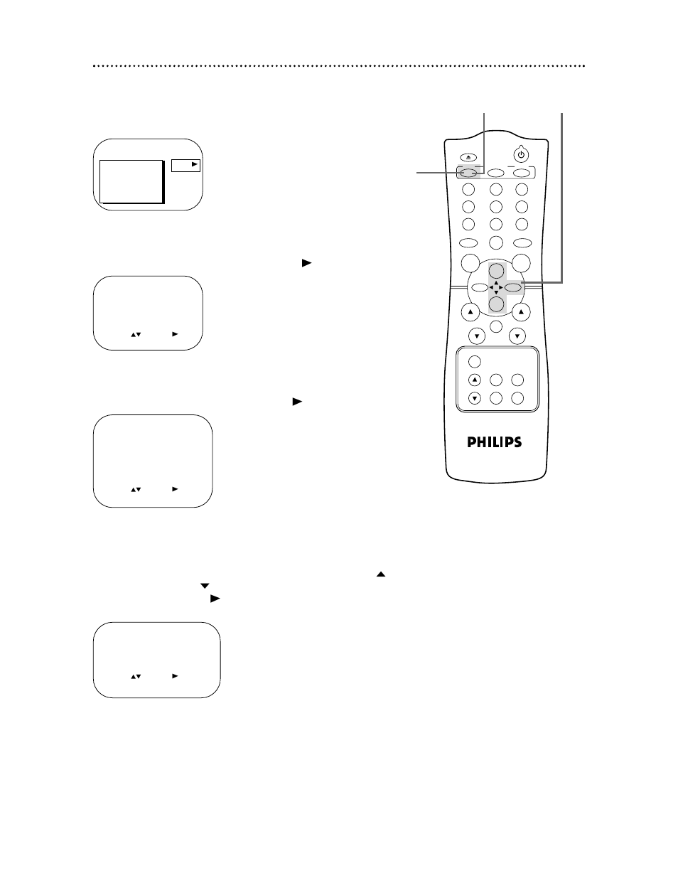 16 setting the clock (cont’d), Manual pbs channel selection | Philips CCC133AT User Manual | Page 16 / 60