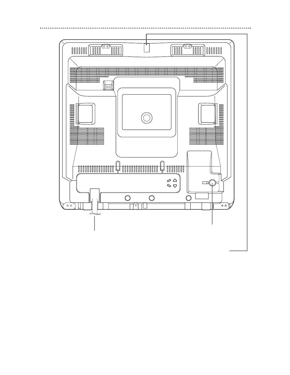 Rear panel 21 | Philips CCC133AT User Manual | Page 21 / 60
