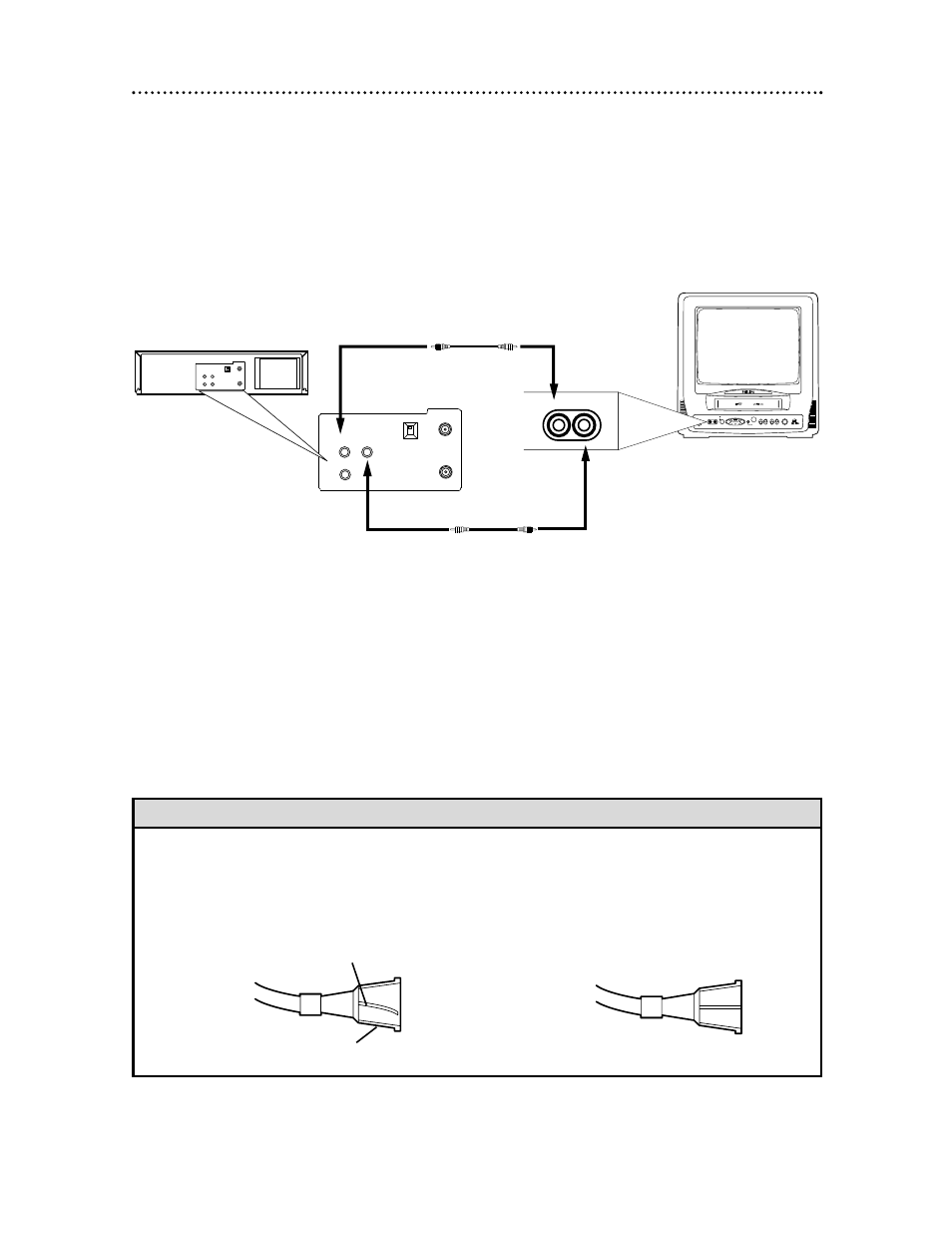 Hooking up the tv/vcr (cont’d) 7, Helpful hints, Before you turn on the tv/vcr, go to page eight | Philips CCC133AT User Manual | Page 7 / 60