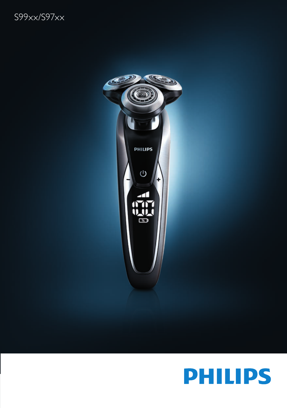 Philips Norelco SHAVER Series 9000 wet and dry electric shaver S9721-84 V-Track Precision Blades Contour Detect Technology SmartClean System PRO Digital User Interface with SmartClean System PRO and Aquatec Wet & Dry User Manual | 352 pages