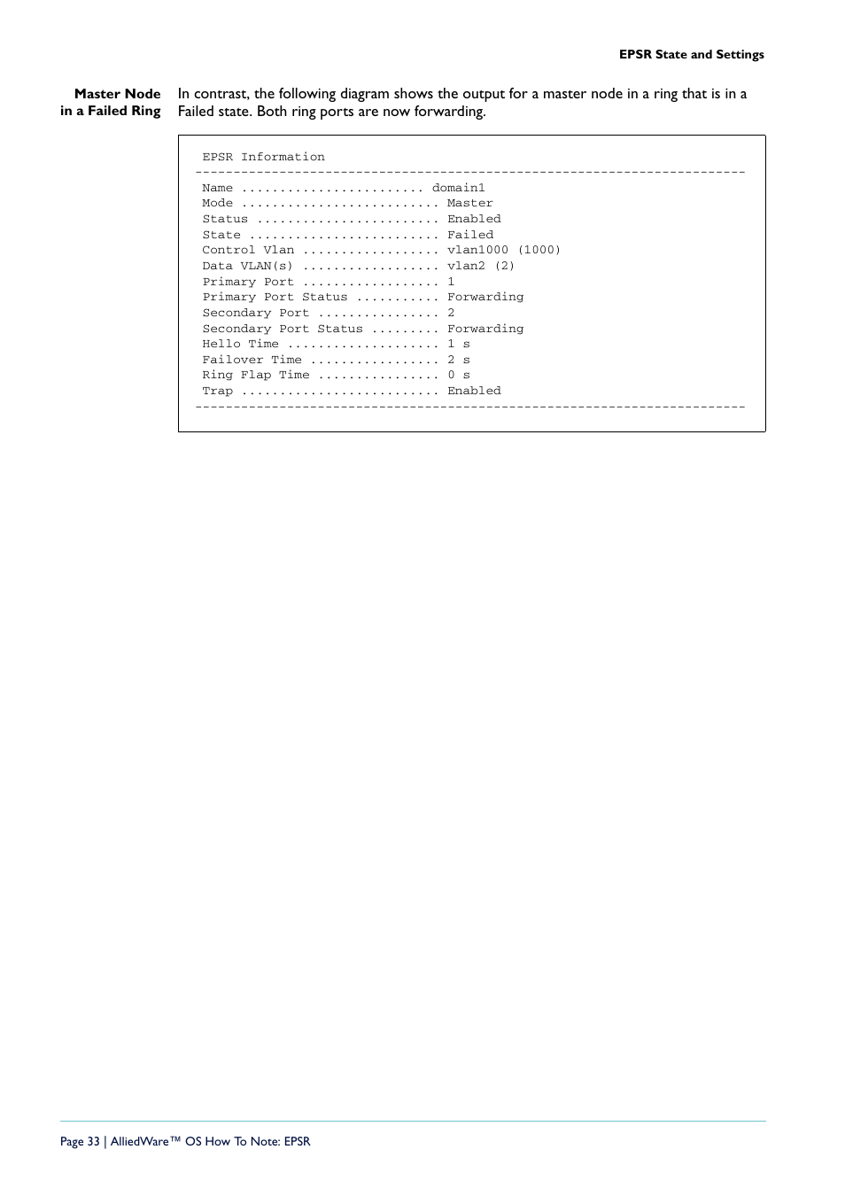 Allied Telesis AlliedWare  OS User Manual | Page 33 / 56