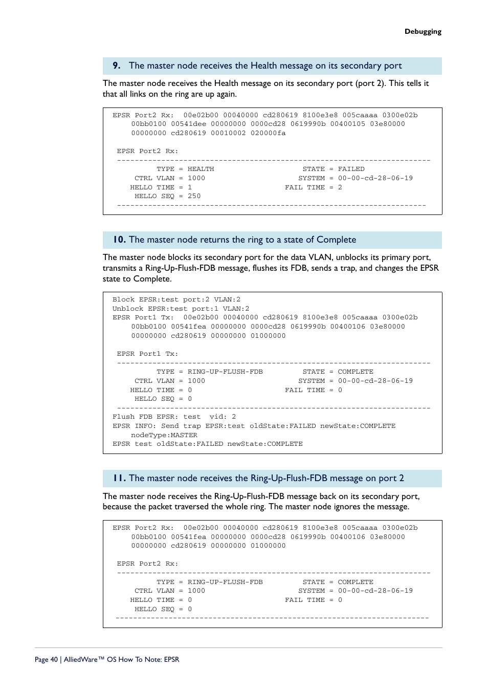 Allied Telesis AlliedWare  OS User Manual | Page 40 / 56