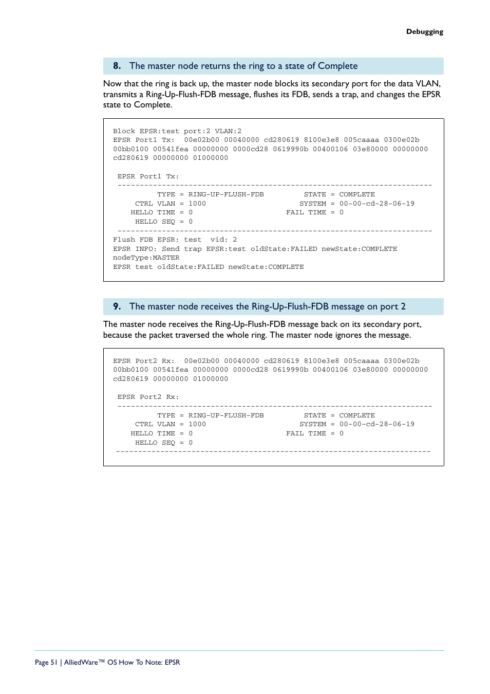 Allied Telesis AlliedWare  OS User Manual | Page 51 / 56