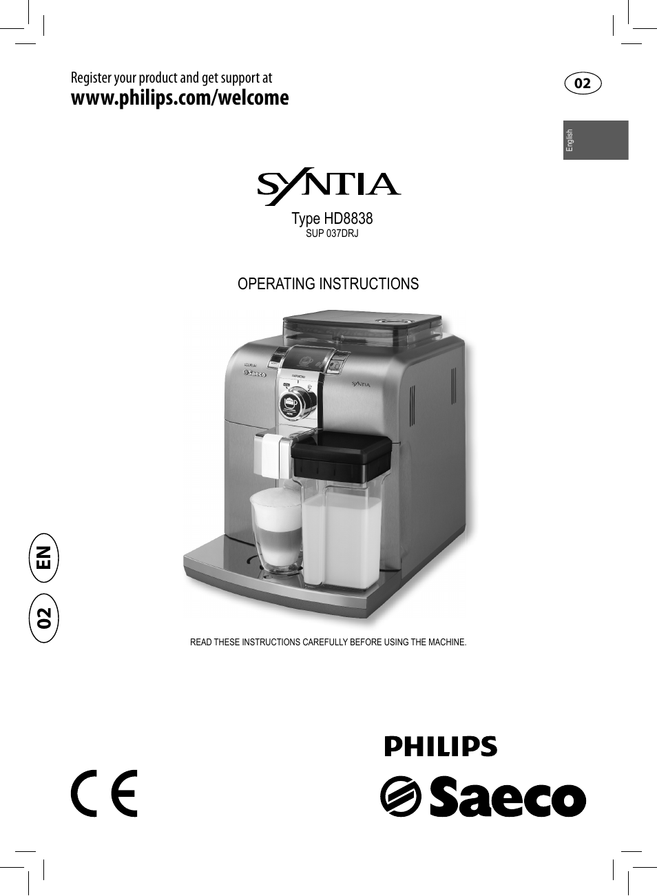 Philips HD8838-47 User Manual | Page 2 / 36