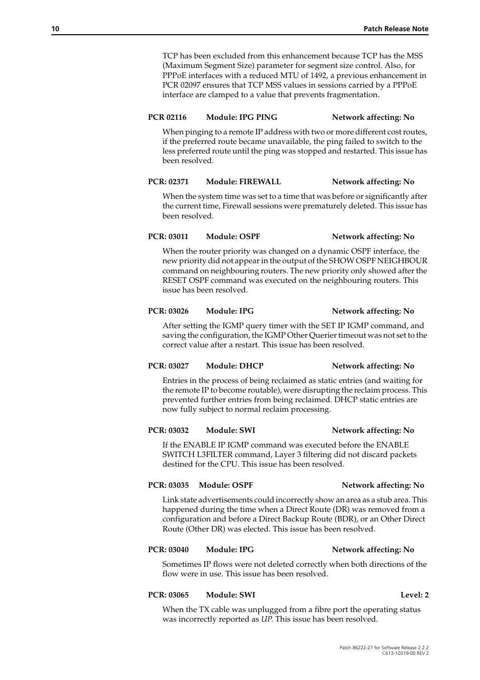 Allied Telesis 86222-27 User Manual | Page 10 / 46
