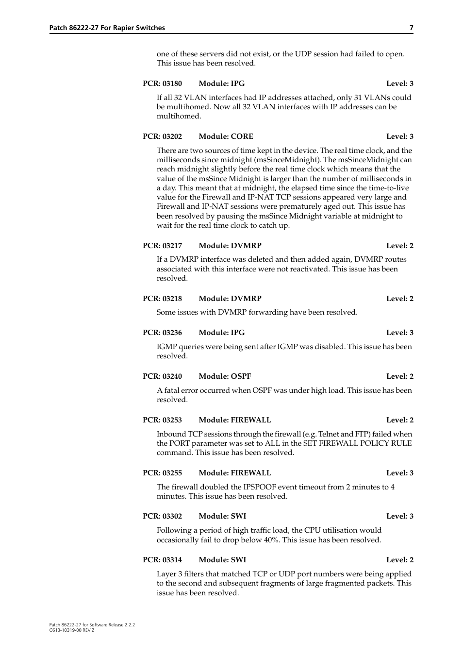 Allied Telesis 86222-27 User Manual | Page 7 / 46