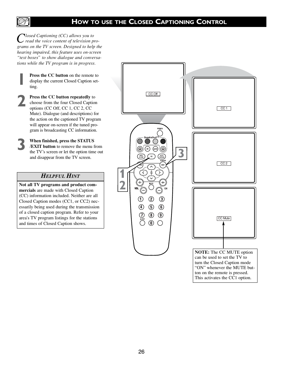 Philips 20PT633R User Manual | Page 26 / 36