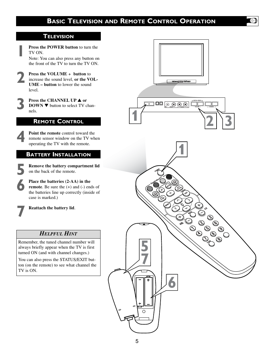 Philips 20PT633R User Manual | Page 5 / 36