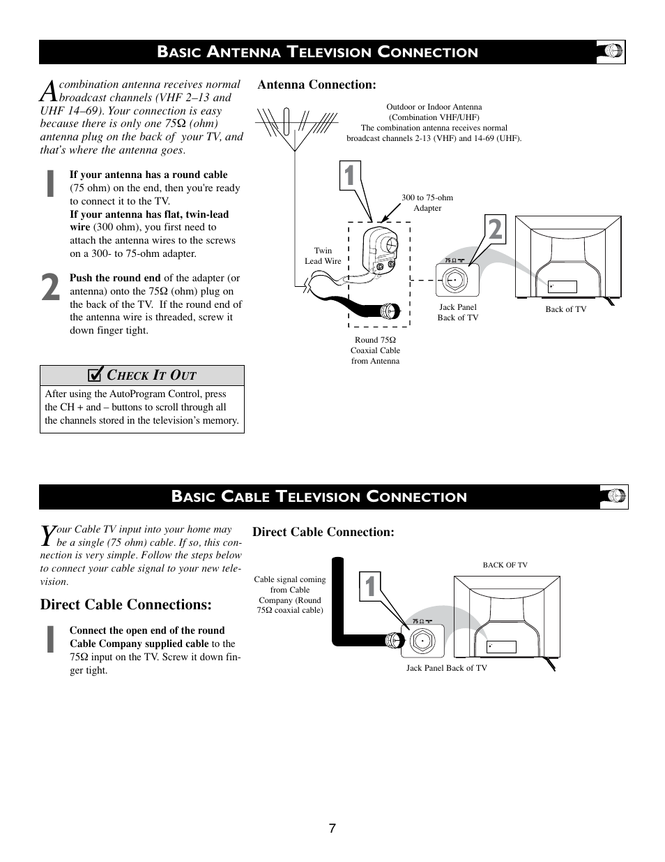 Philips 20PT633R User Manual | Page 7 / 36