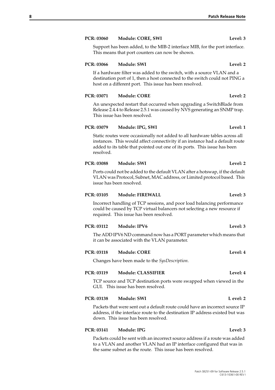 Allied Telesis 4000 Series User Manual | Page 8 / 12