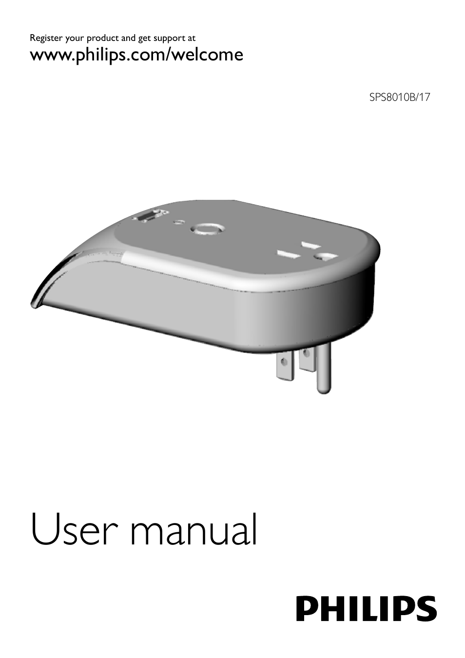 Philips SPS8010B-17 User Manual | 8 pages