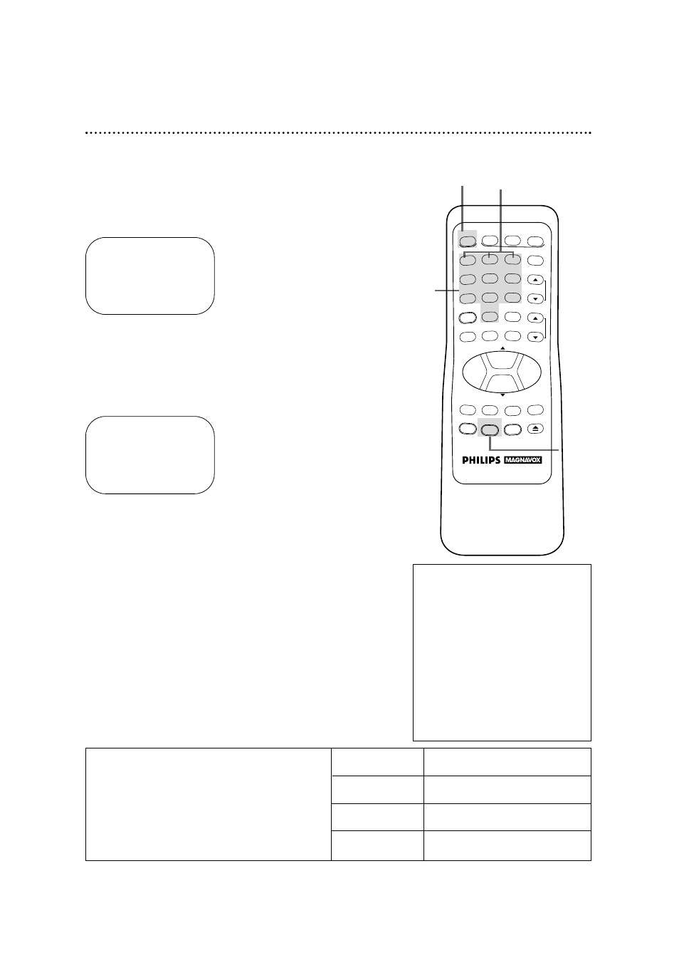 34 timer recording (cont’d) | Philips VRX362AT User Manual | Page 34 / 56