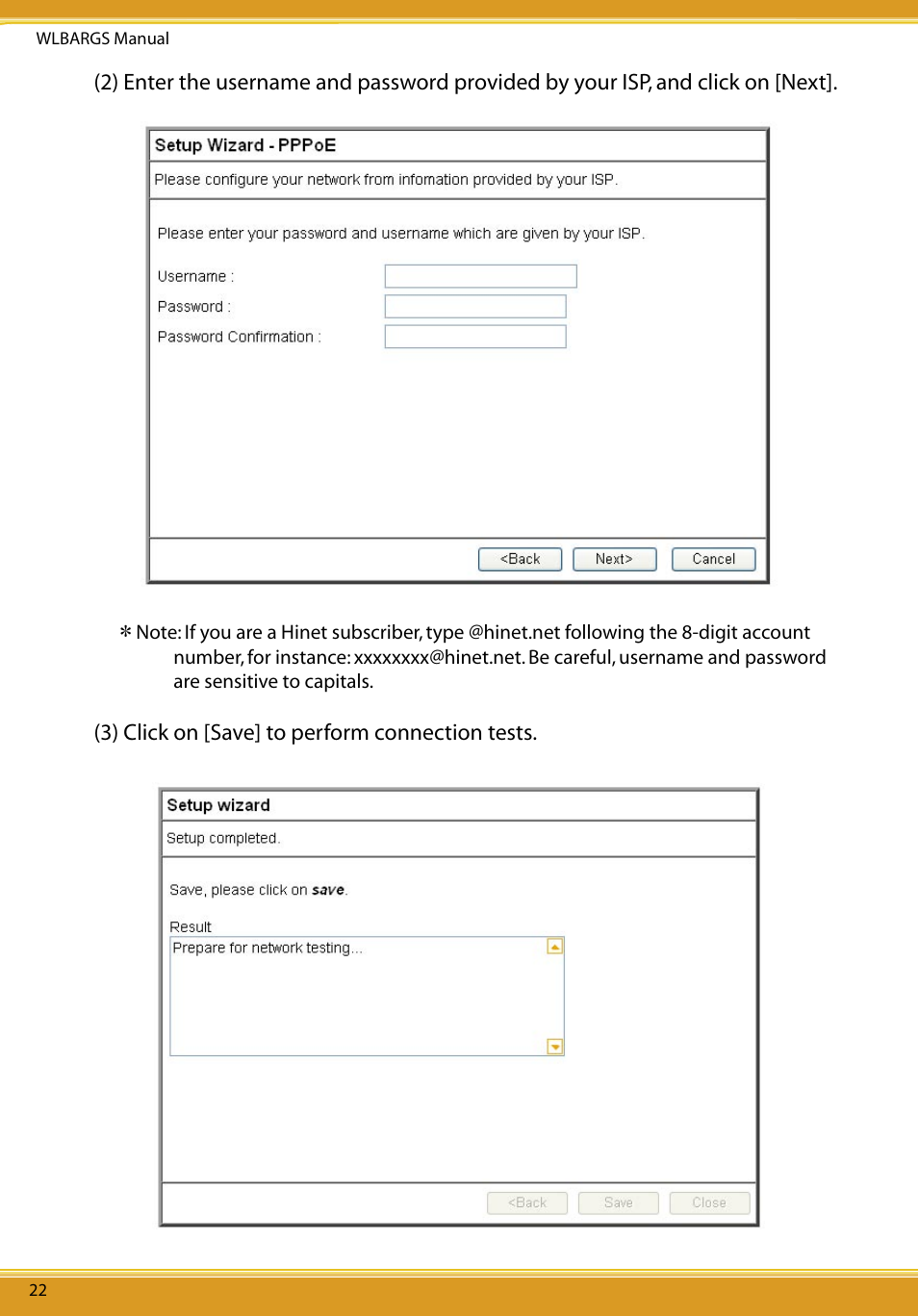 Allied Telesis CG-WLBARGS User Manual | Page 24 / 58