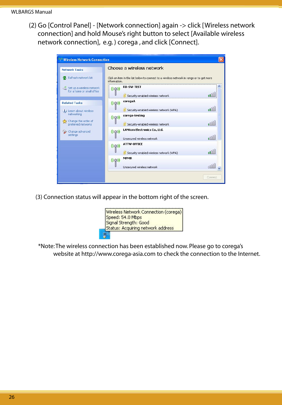 Allied Telesis CG-WLBARGS User Manual | Page 28 / 58