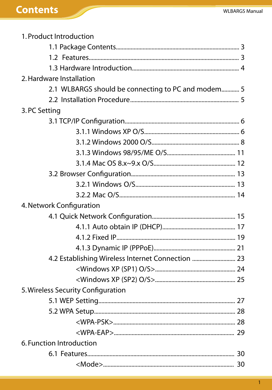 Allied Telesis CG-WLBARGS User Manual | Page 3 / 58