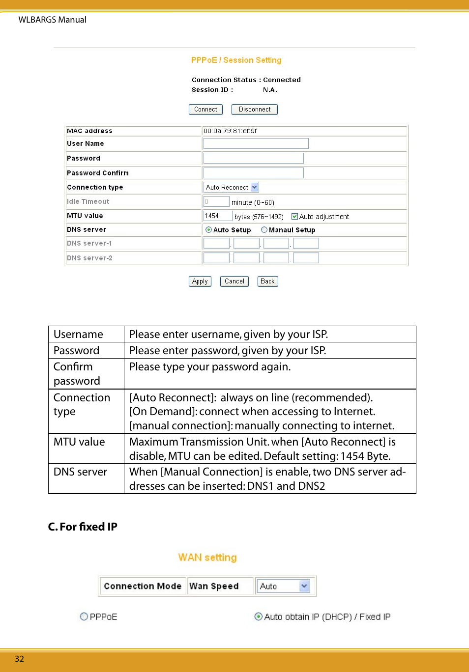 Allied Telesis CG-WLBARGS User Manual | Page 34 / 58