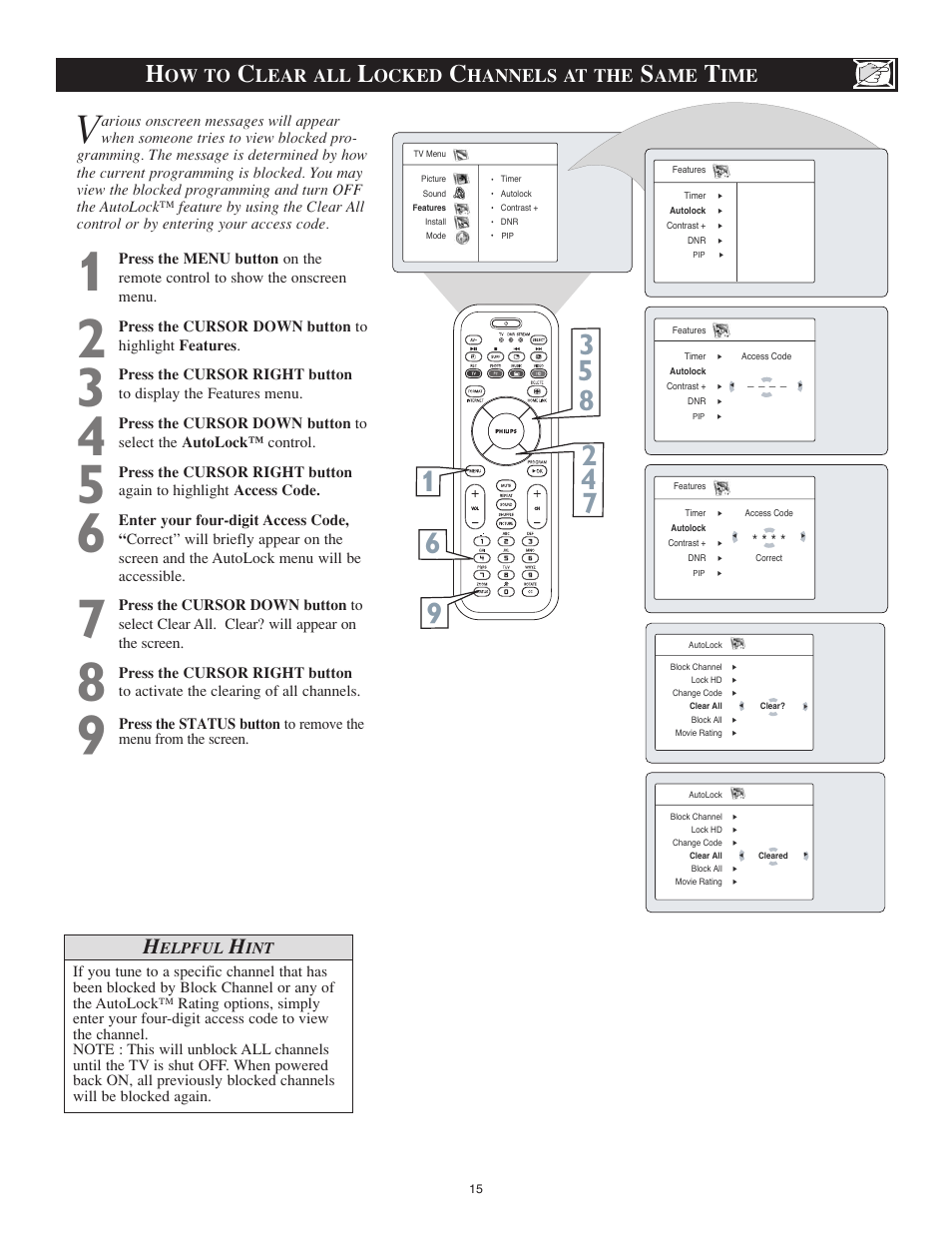 Philips 23PF9976I-37 User Manual | Page 39 / 64