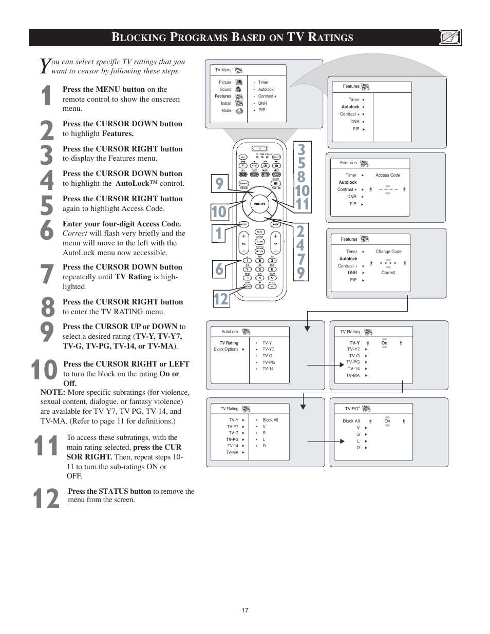 Tv r | Philips 23PF9976I-37 User Manual | Page 41 / 64