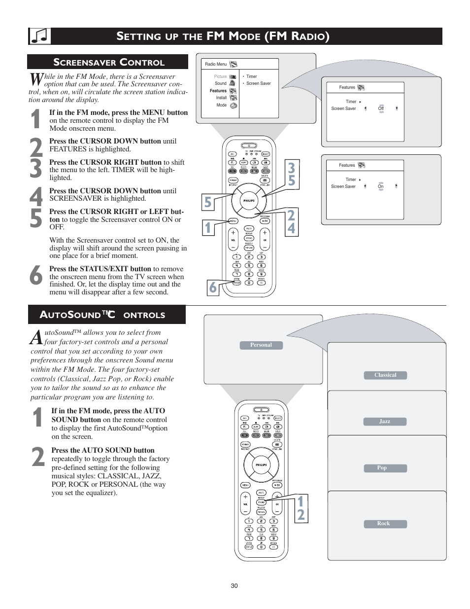 Fm m, Fm r | Philips 23PF9976I-37 User Manual | Page 54 / 64