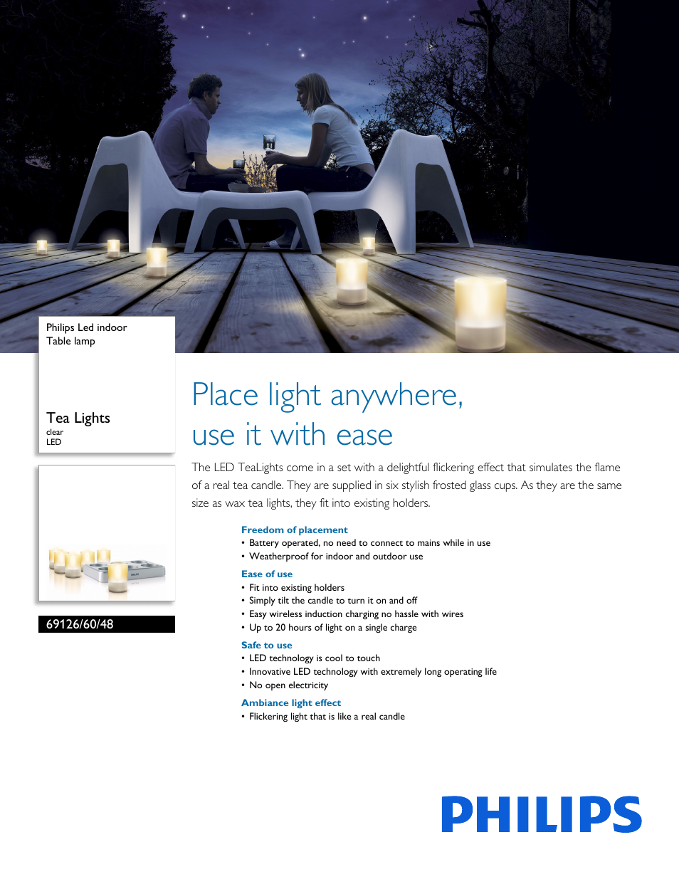 Philips 691266048 User Manual | 2 pages