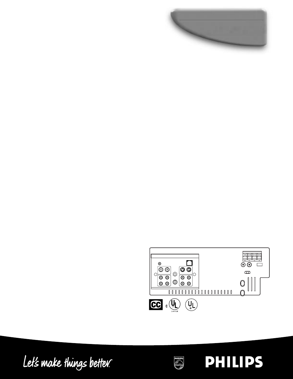 Pa9027c, Institutional television, Pro plus performance package | Technical specifications, Input/output capabilities, Special features | Philips PA9027C User Manual | Page 2 / 2