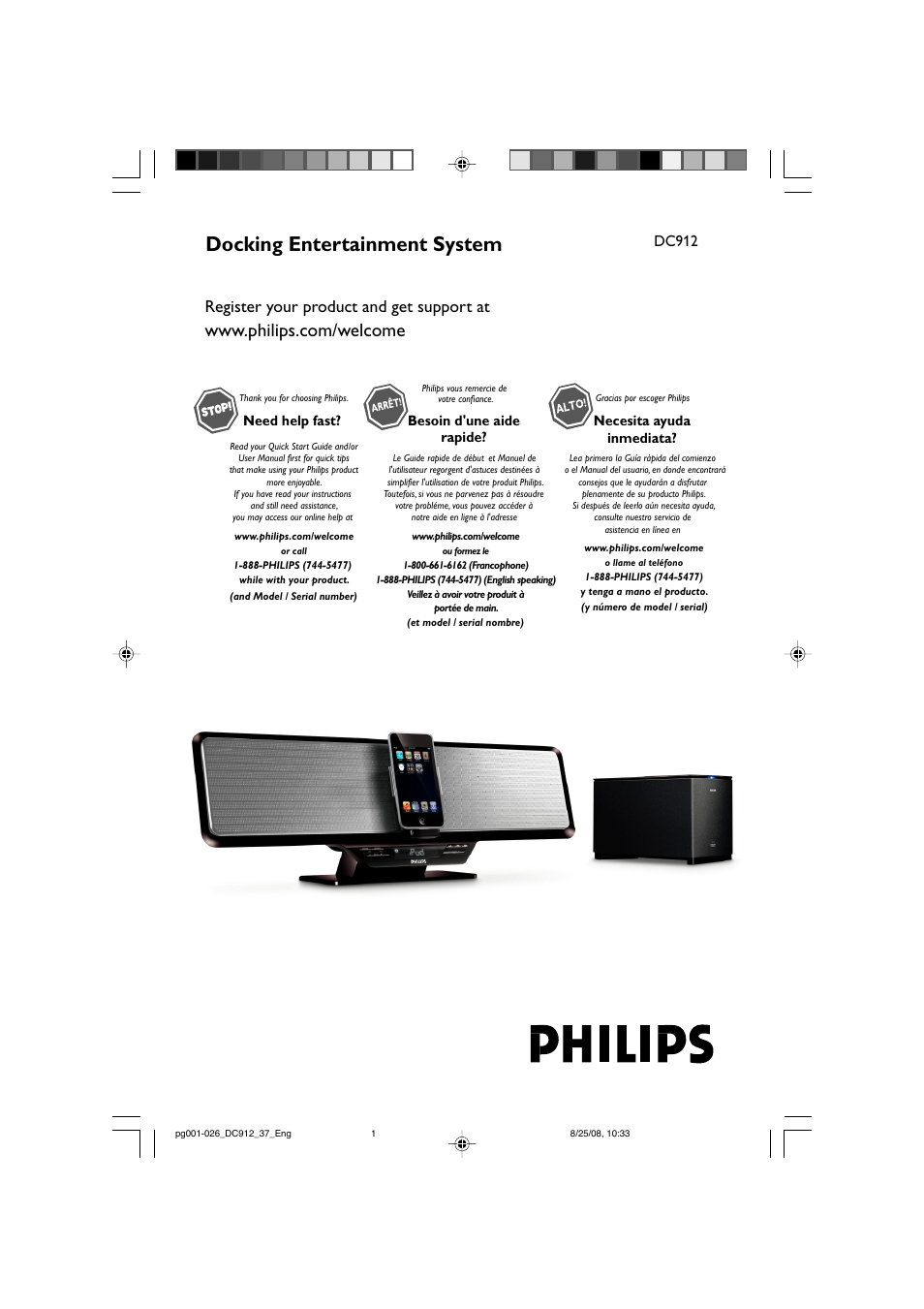 Philips DC912-37 User Manual | 27 pages