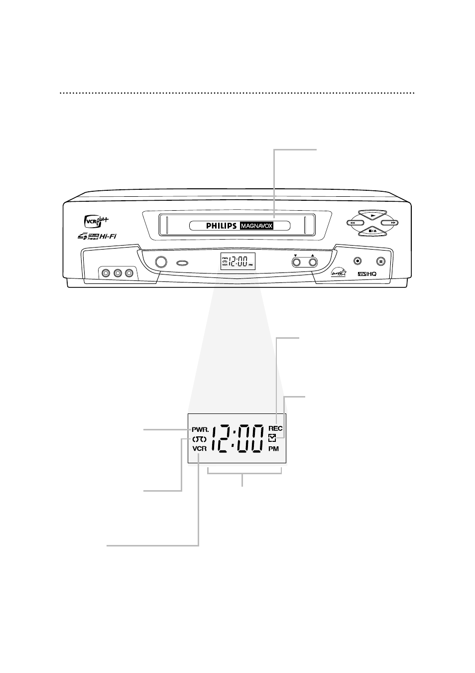 Vcr display panel 27 | Philips VRA633AT99 User Manual | Page 27 / 60