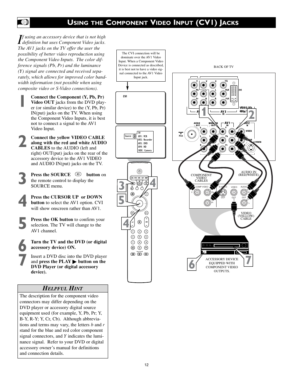 Cv1) j | Philips 34PW9819-17 User Manual | Page 12 / 62