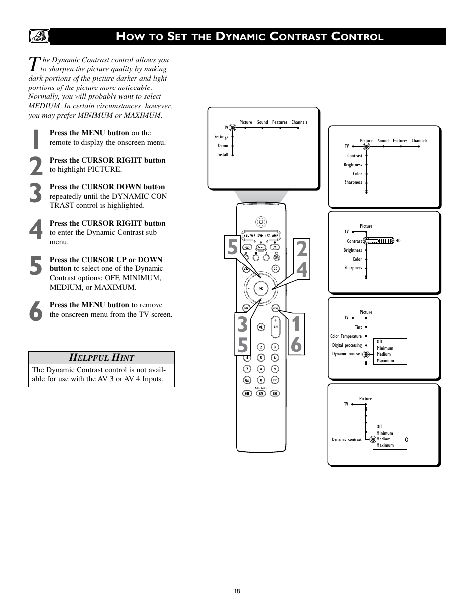 Philips 34PW9819-17 User Manual | Page 18 / 62