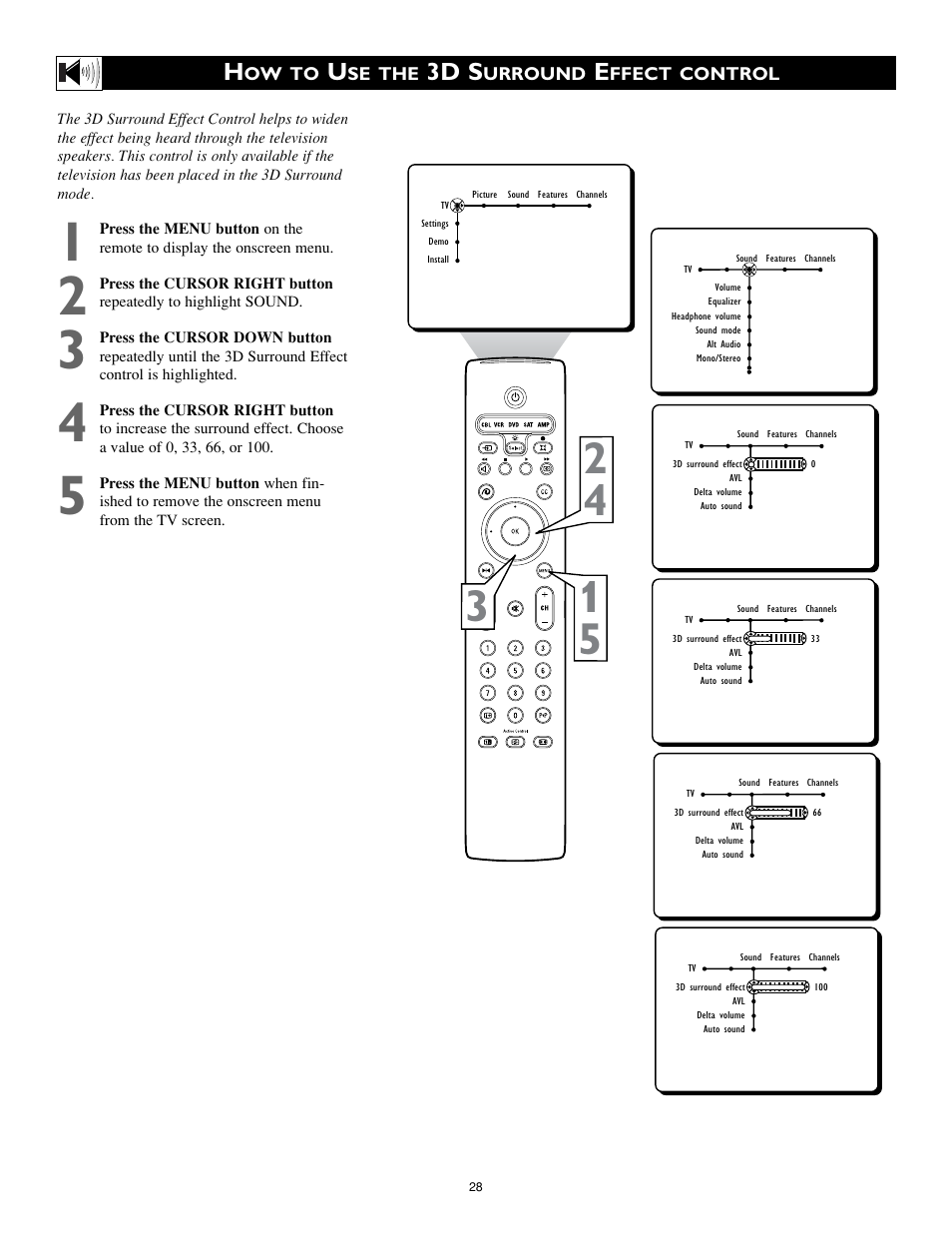 3d s | Philips 34PW9819-17 User Manual | Page 28 / 62