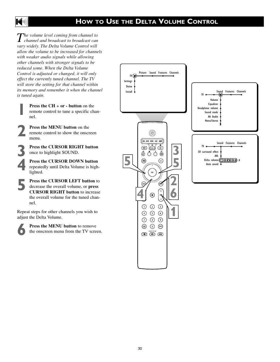 Philips 34PW9819-17 User Manual | Page 30 / 62