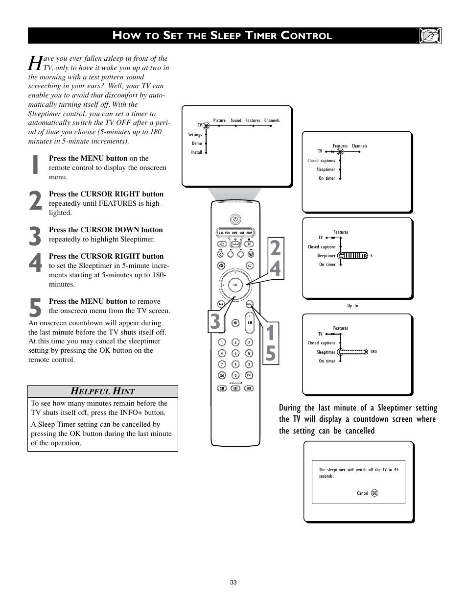 Philips 34PW9819-17 User Manual | Page 33 / 62