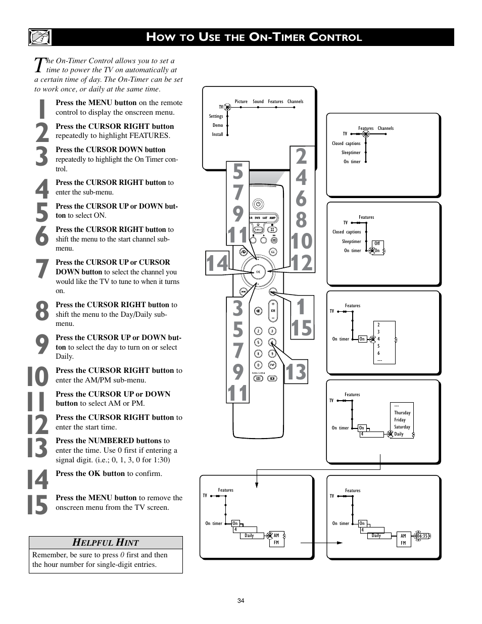 Philips 34PW9819-17 User Manual | Page 34 / 62