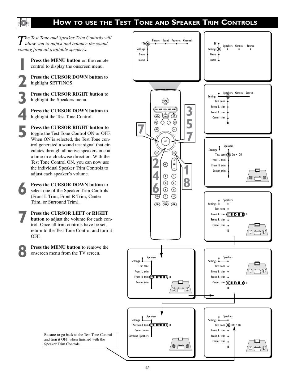 Philips 34PW9819-17 User Manual | Page 42 / 62