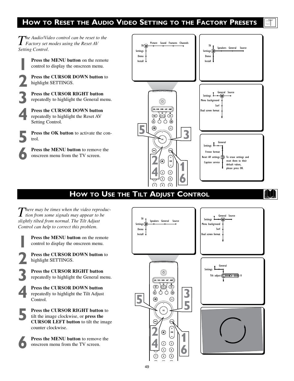 Philips 34PW9819-17 User Manual | Page 49 / 62