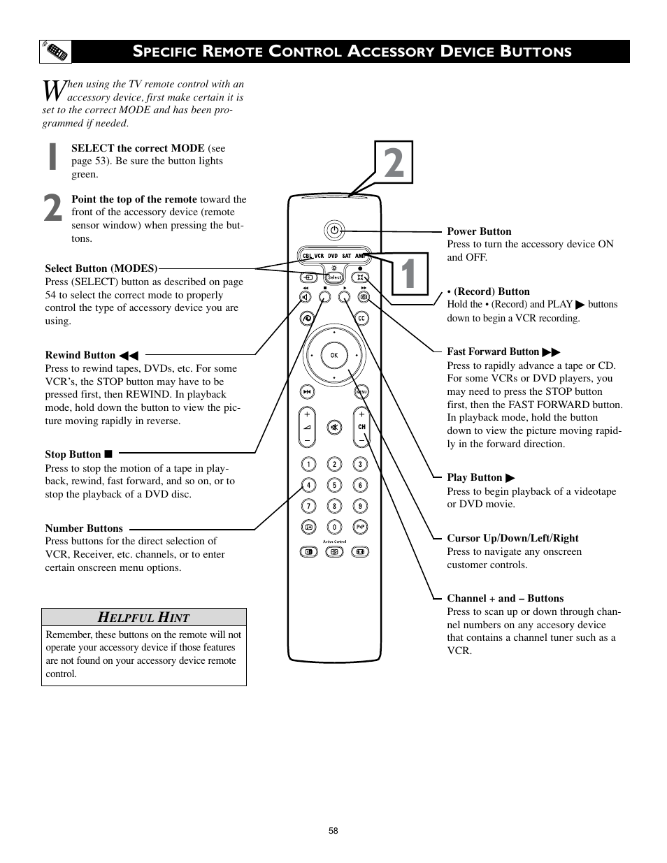 Philips 34PW9819-17 User Manual | Page 58 / 62