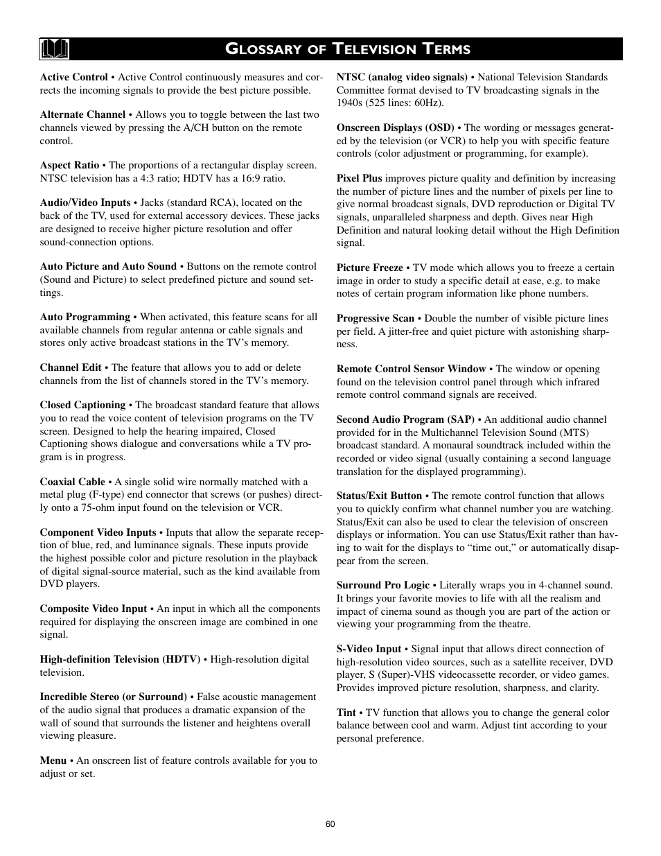 Philips 34PW9819-17 User Manual | Page 60 / 62