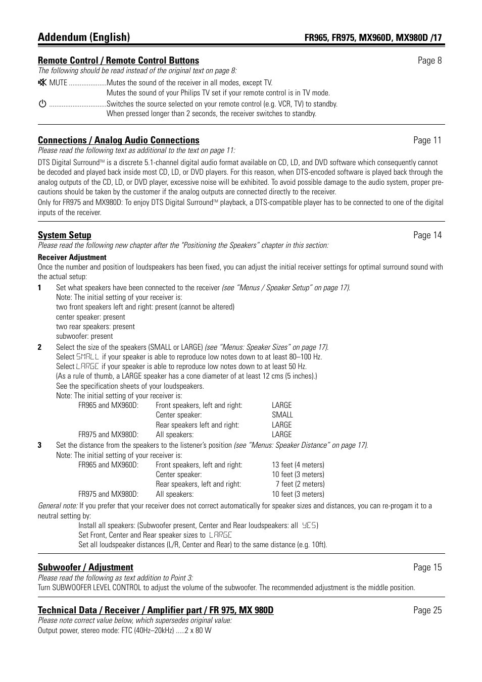 Philips MX990DHT User Manual | 35 pages