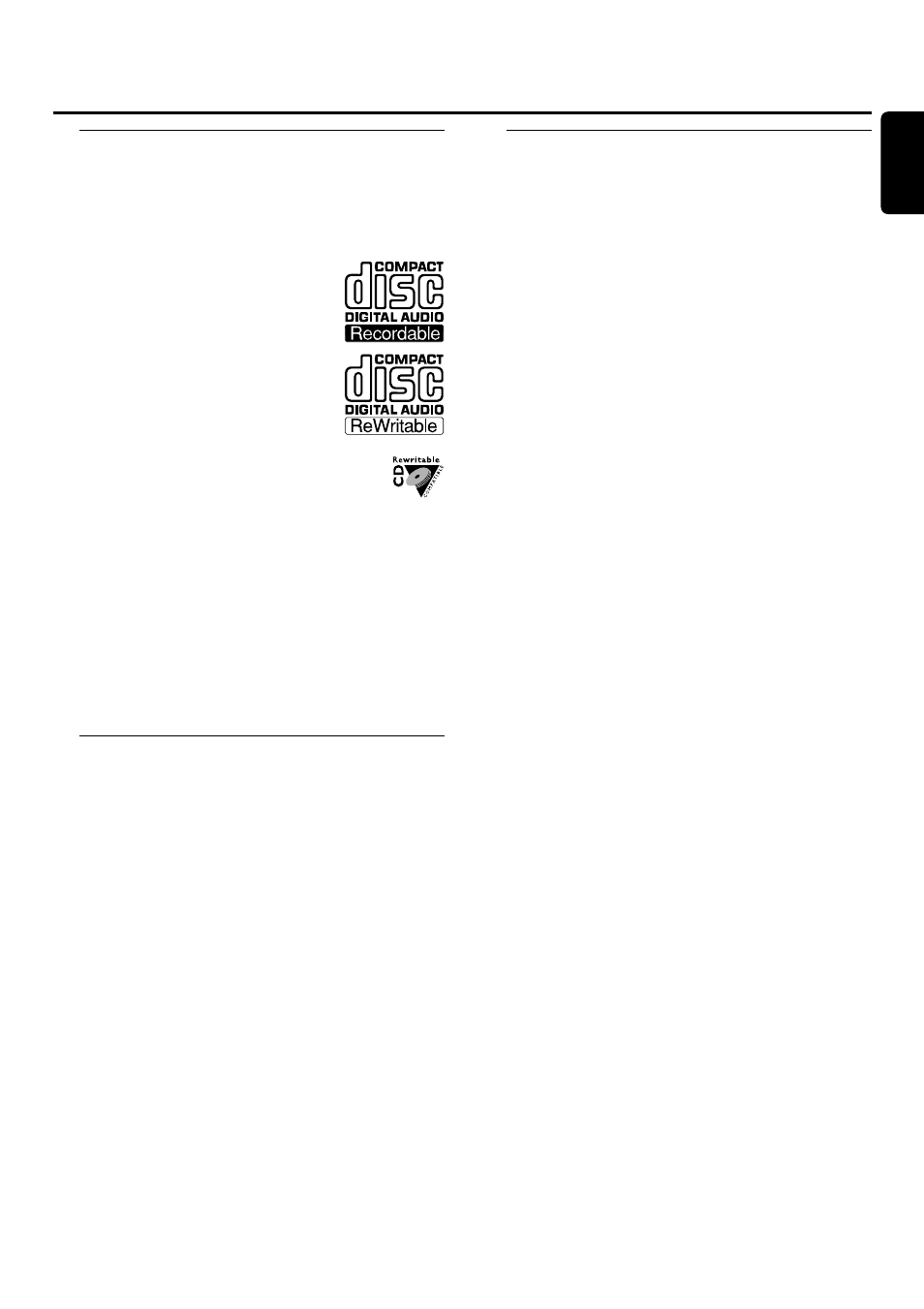 General information/mp3, Discs for recording, Discs for playback | Some words about mp3 | Philips FWR33 User Manual | Page 10 / 87