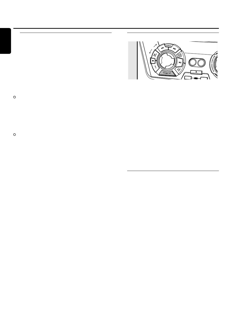 Basic functions, Shuffle and repeat, Cd text display | Id3-tag | Philips FWR33 User Manual | Page 19 / 87