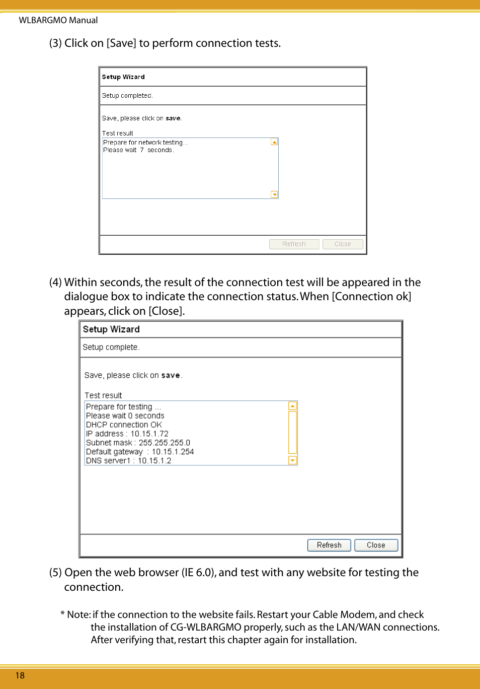 Allied Telesis CG-WLBARGMO User Manual | Page 20 / 56