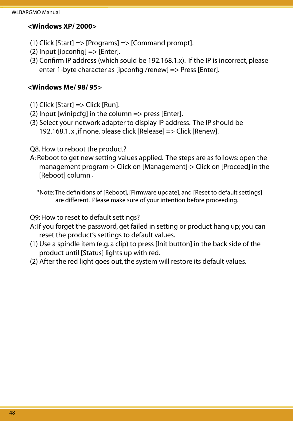 Allied Telesis CG-WLBARGMO User Manual | Page 50 / 56