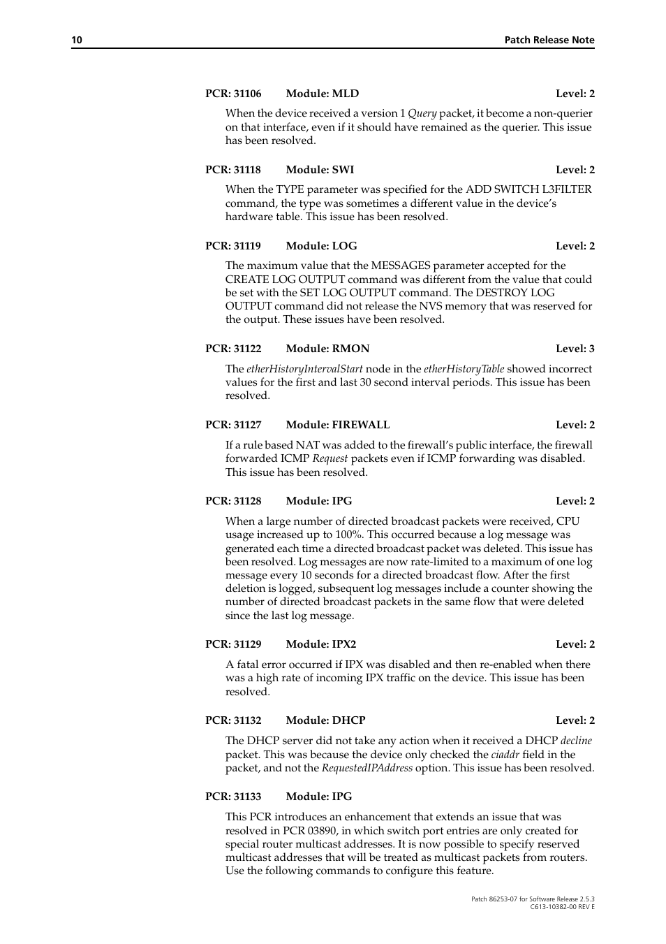 Allied Telesis 86253-07 User Manual | Page 10 / 34
