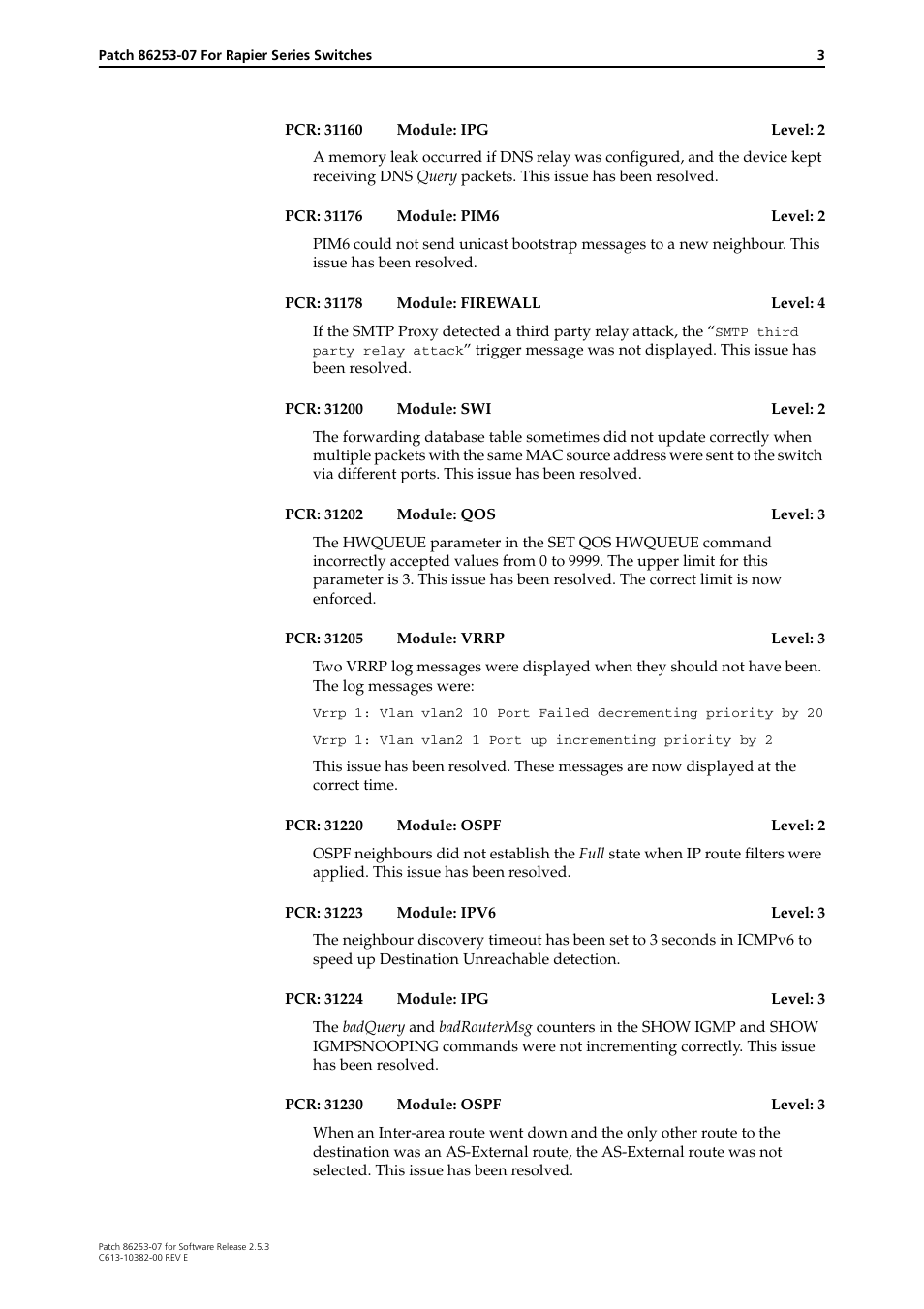 Allied Telesis 86253-07 User Manual | Page 3 / 34