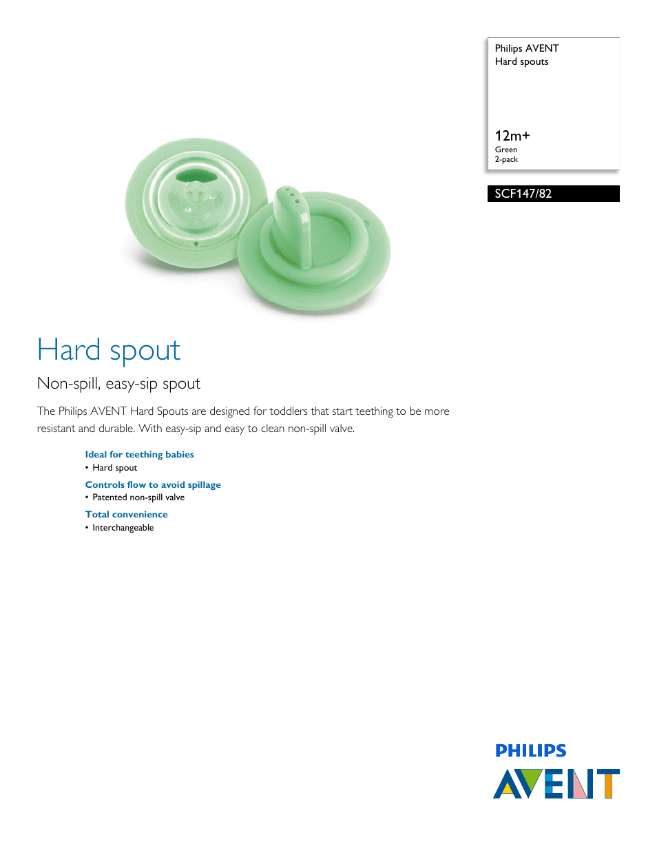 Philips SCF147-82 User Manual | 2 pages