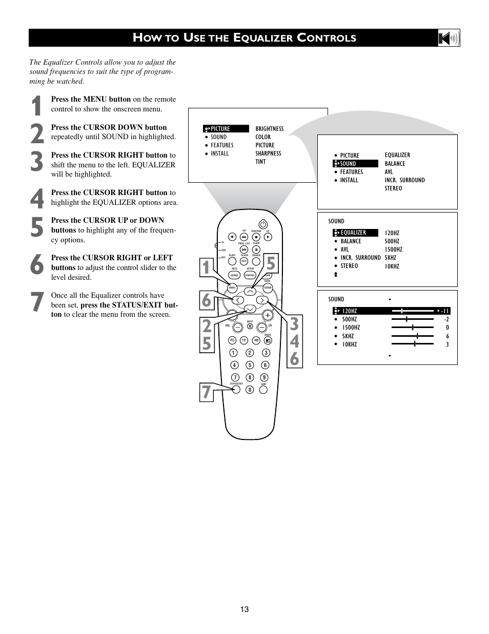 Philips 17PF9945-99 User Manual | Page 13 / 62