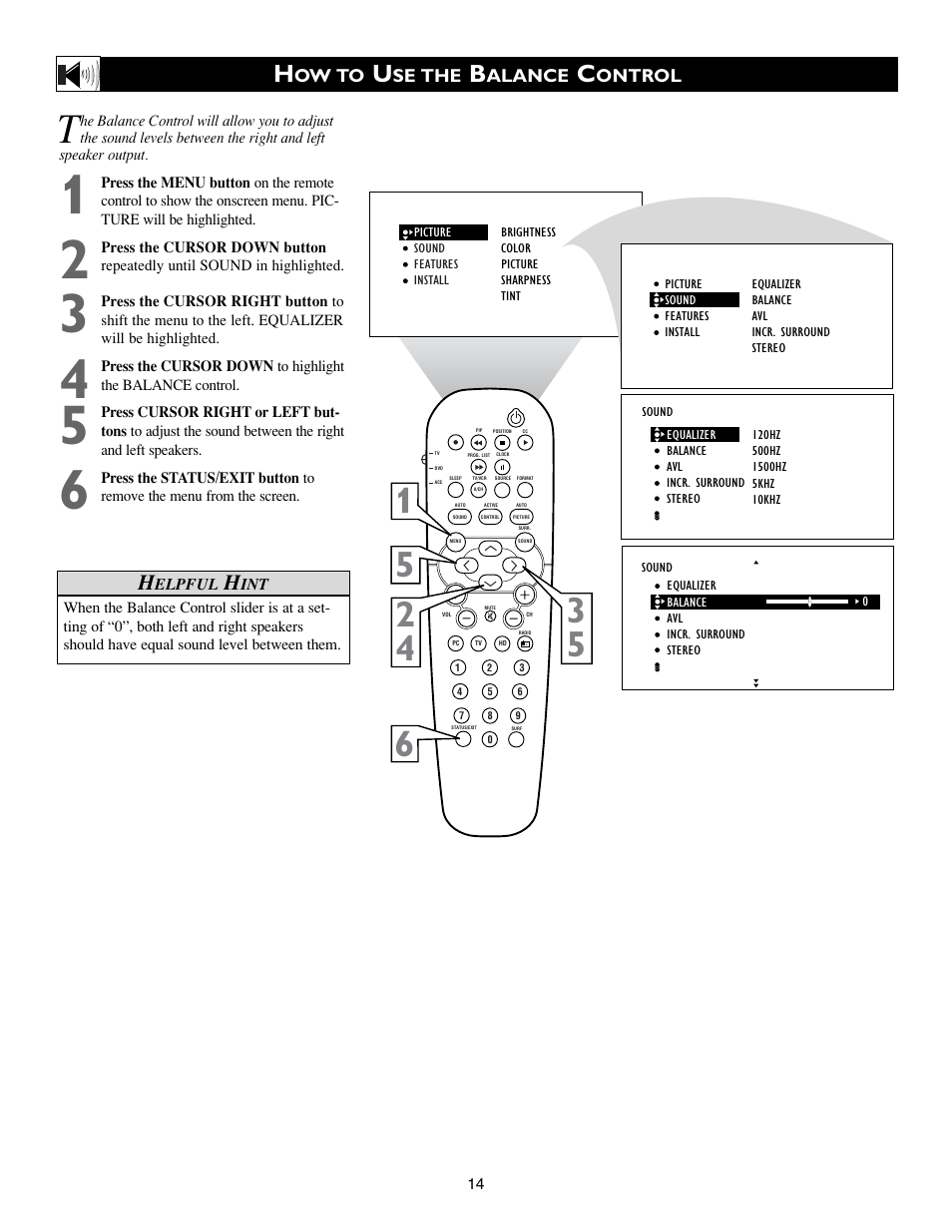 Philips 17PF9945-99 User Manual | Page 14 / 62