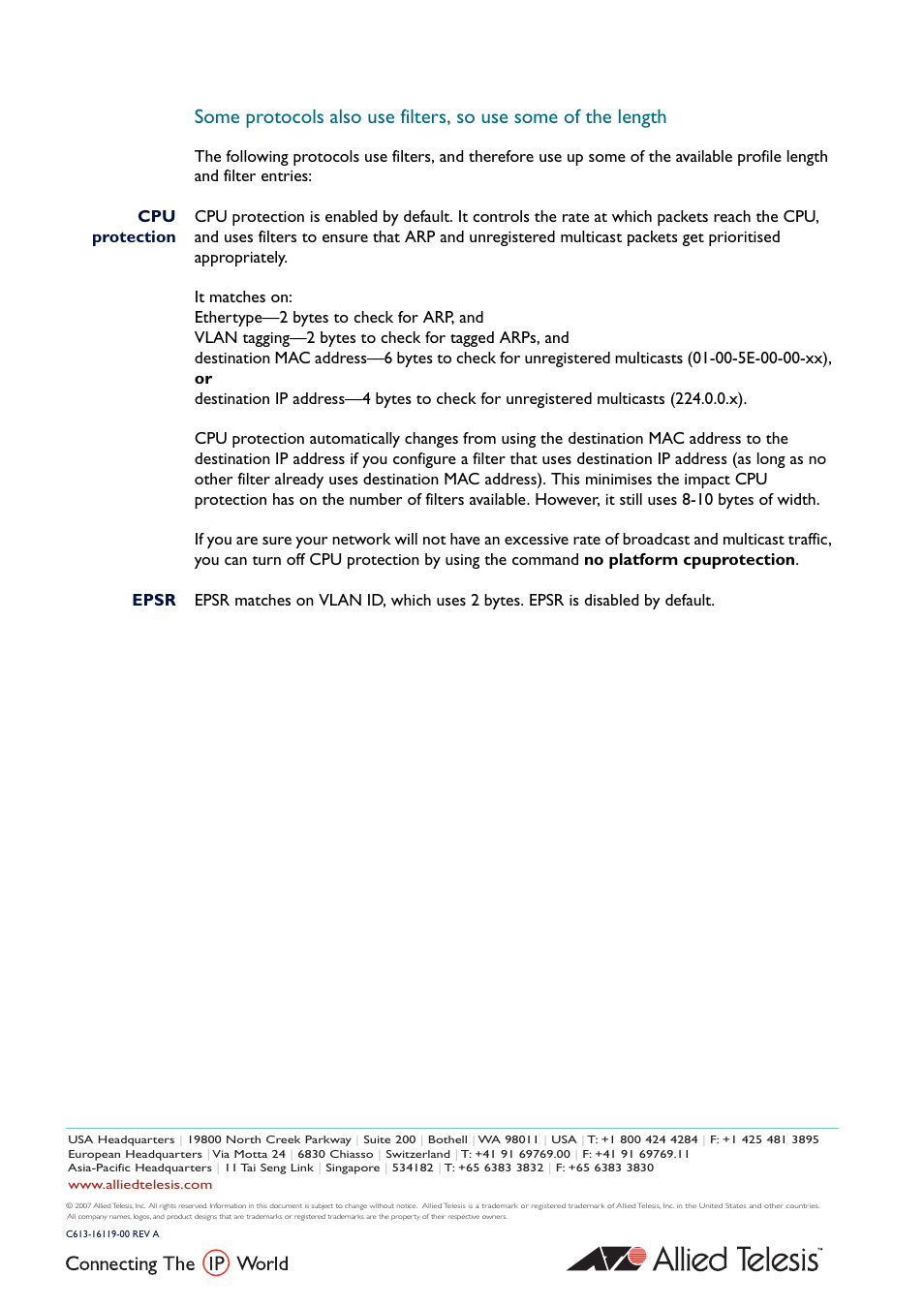 Allied Telesis x908 User Manual | Page 21 / 21